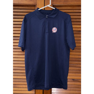 New York Yankees MLB Nike Dri-Fit Golf Polo Shirt Tour Performance Size M